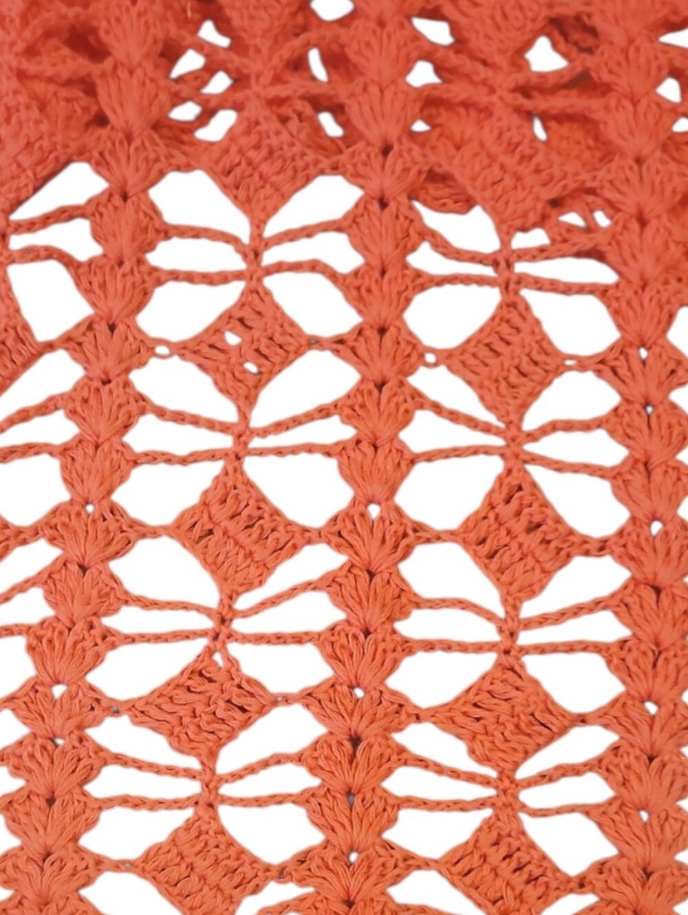 Beach Riot Ariana Crochet Maxi Dress Hot Coral L NWT Cover Up Knit - Picture 15 of 15